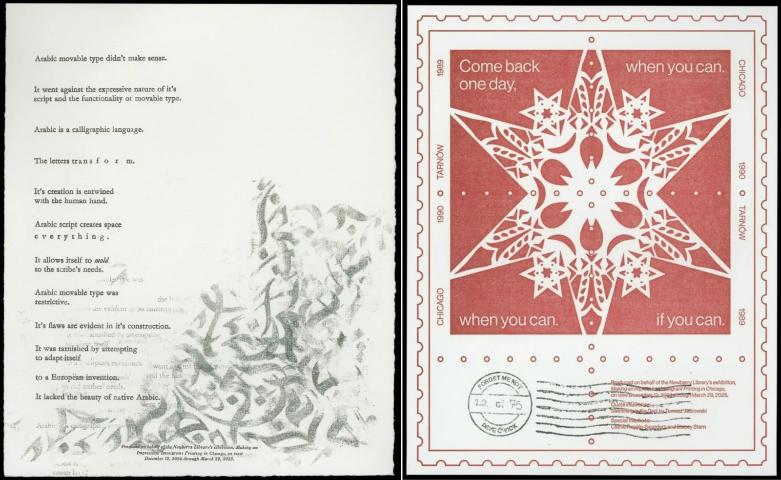 Alfaiz and Cwiok Broadsides side by side
