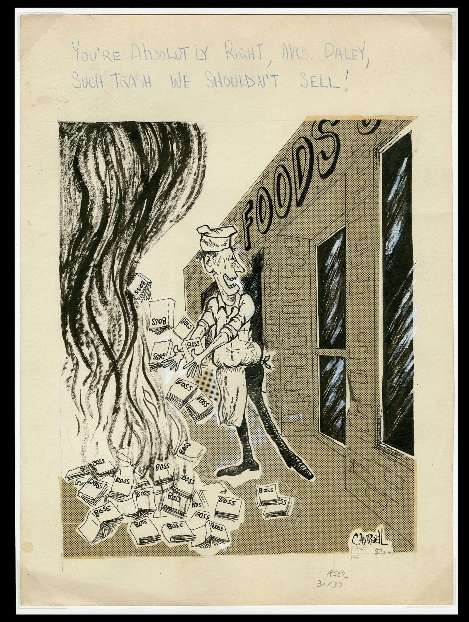 Campbell fullcrop sm Campbell editorial cartoon