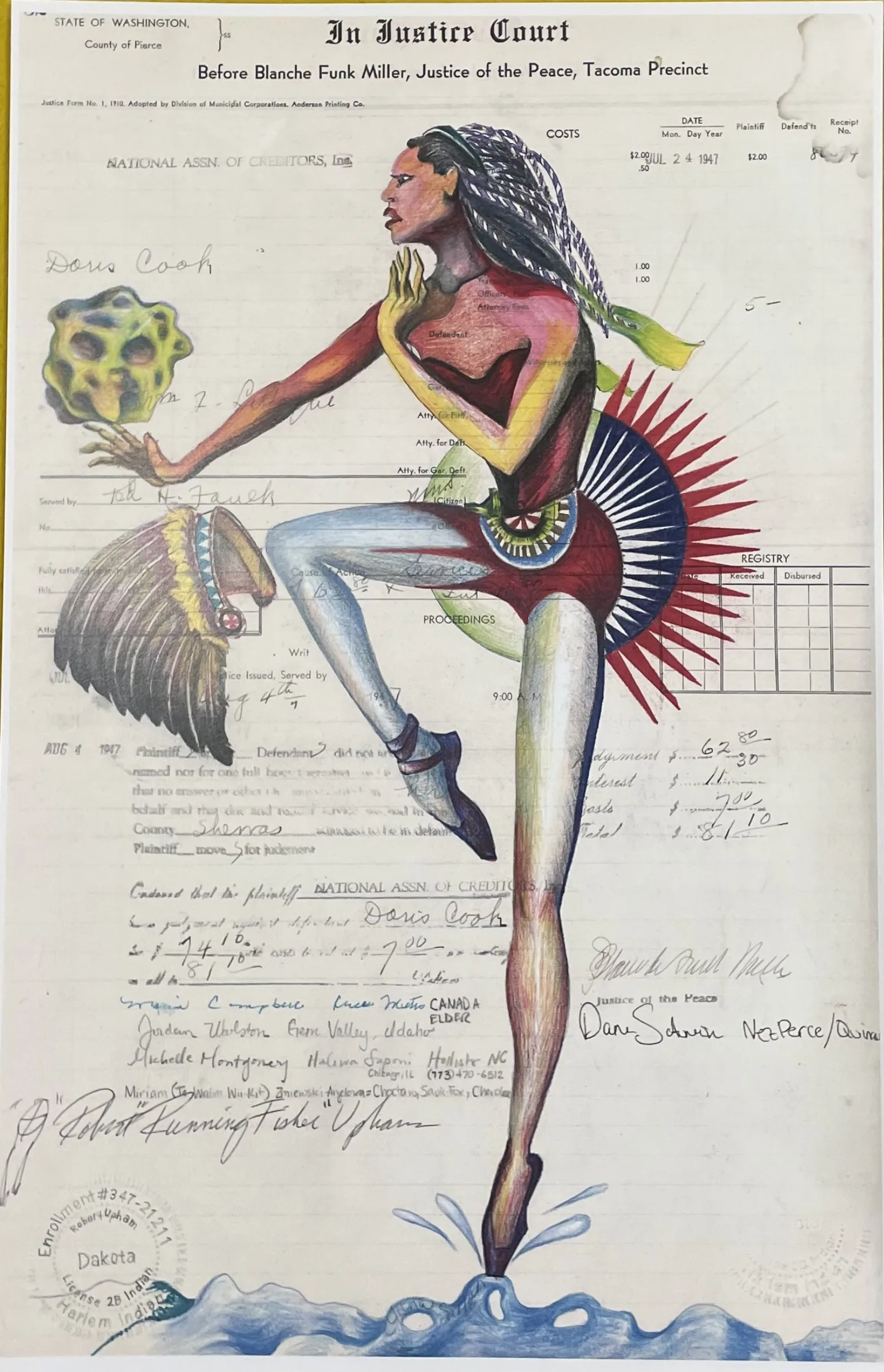 Tallchief Ledger Art