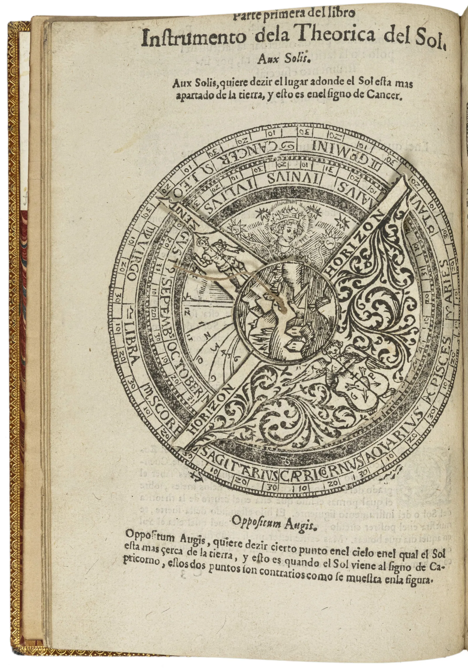La Cosmographia de Pedro Apiano (The cosmography of Peter Apian)
