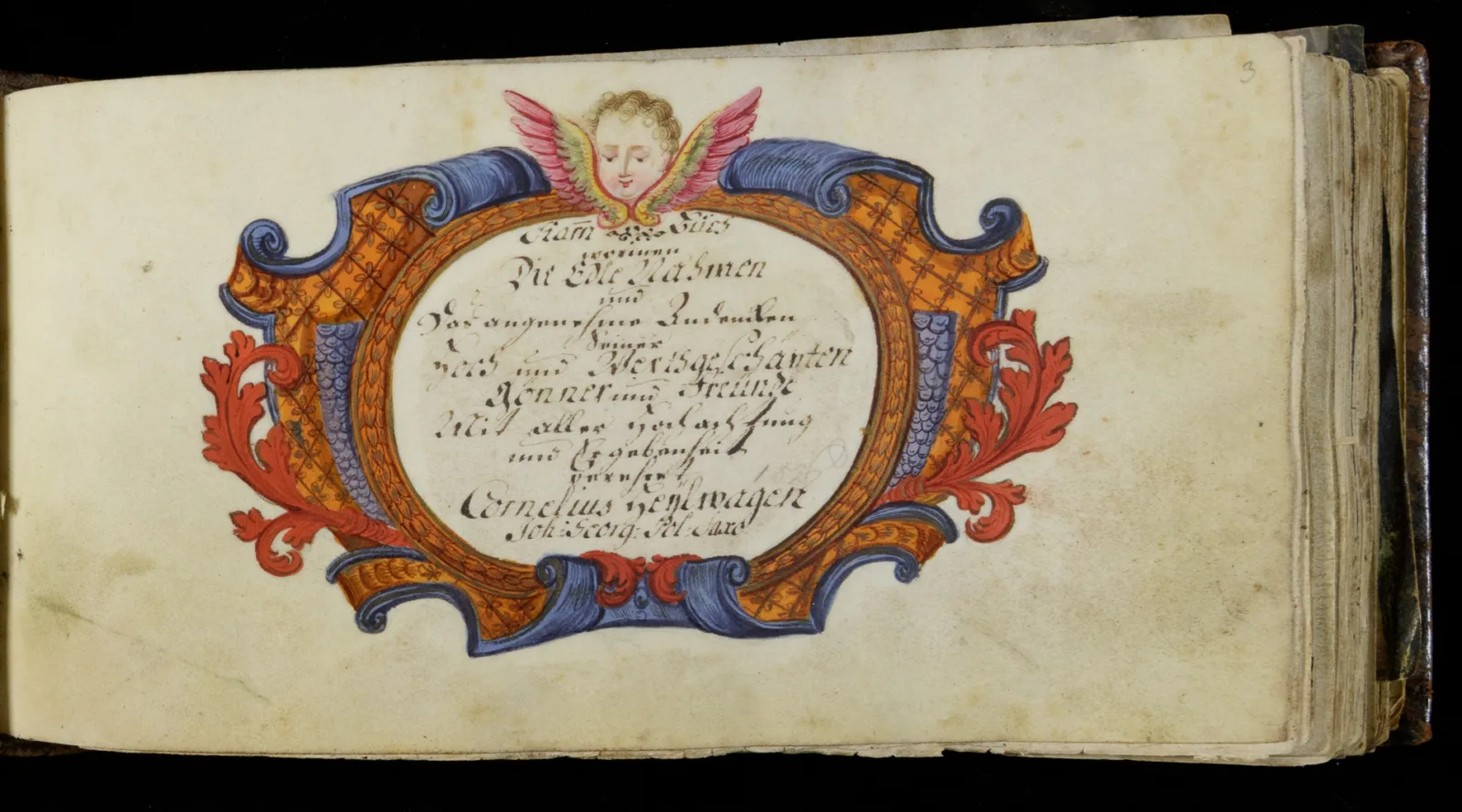 Ord case ms 5471 folio 0002v 0003r